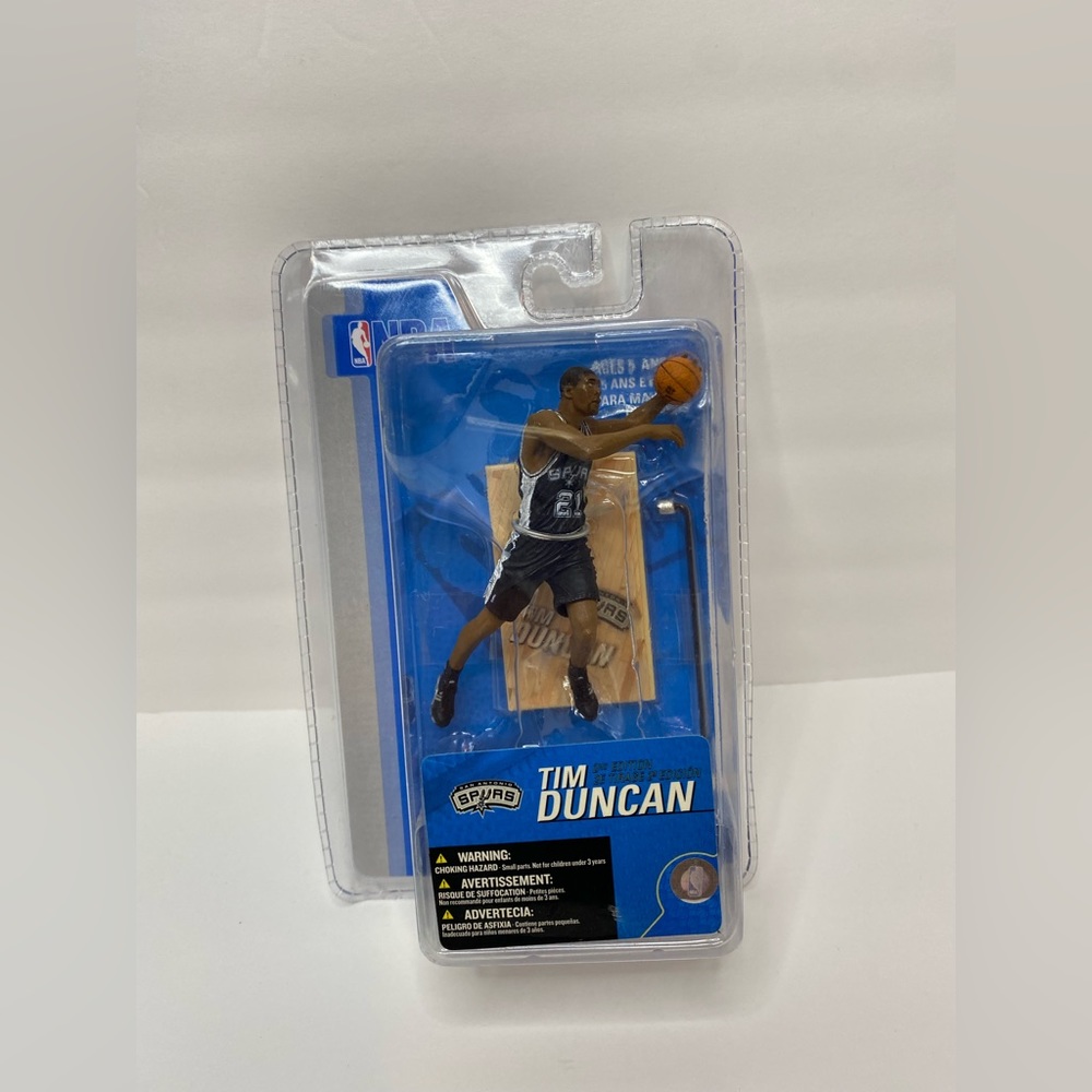2005 3” McFarlane 2nd Edition San Antonio Spurs #21 Tim Duncan